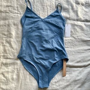 Reformation blue ecostretch active bodysuit